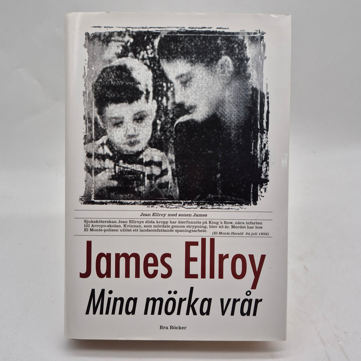 Mina mörka vrår inbunden James Ellroy bok