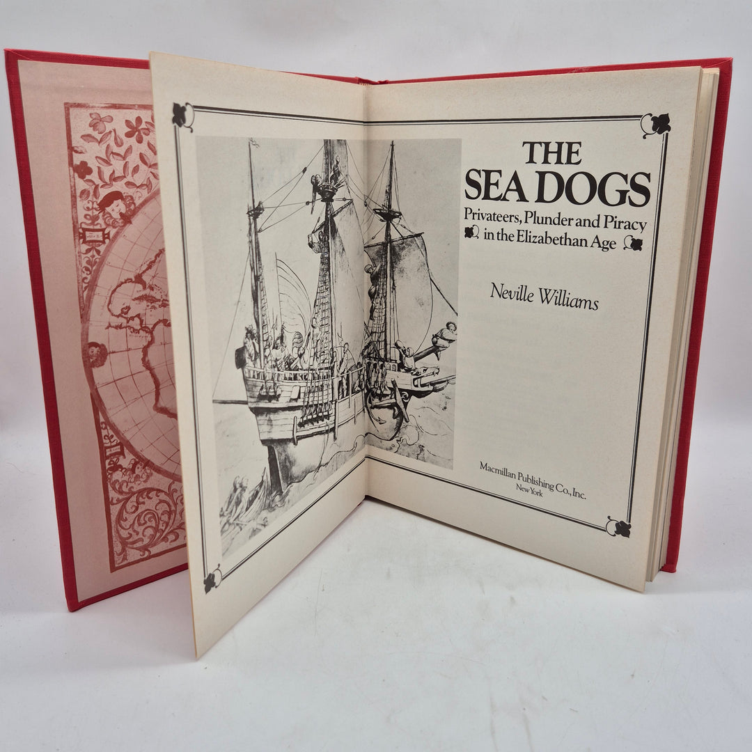Retro historiebok The Sea Dogs röd klotband