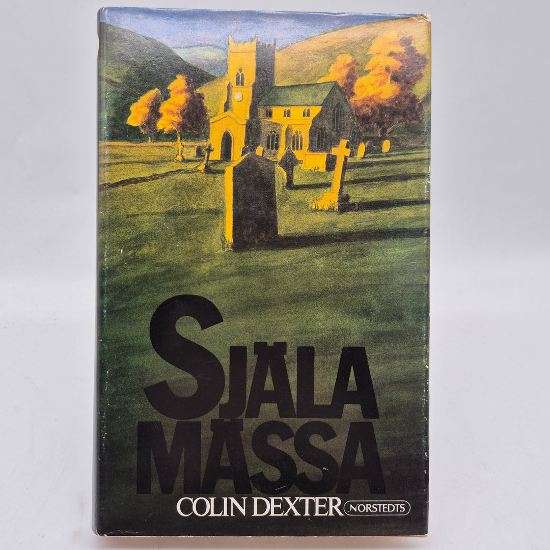 Själamassa Colin Dexter inbunden kriminalroman retro