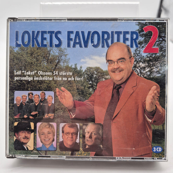 Lokets Favoriter 2 retro CD box 3 skivor