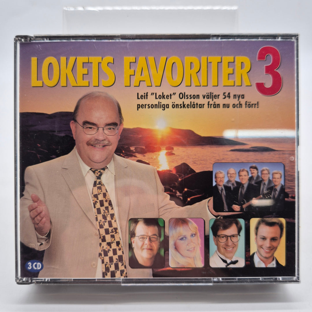 Lokets Favoriter 3 CD box Frituna retro