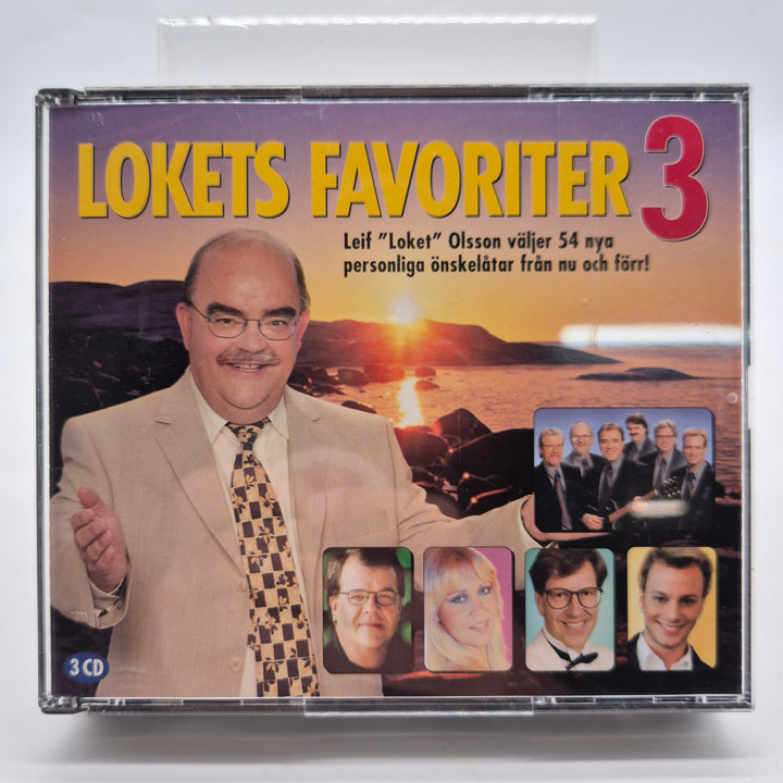 Lokets Favoriter 3 CD box Frituna retro