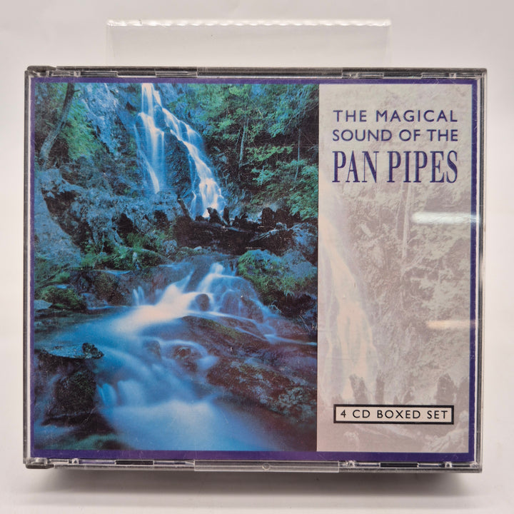 Retro CD-box panflöjt 4 skivor 1990-tal