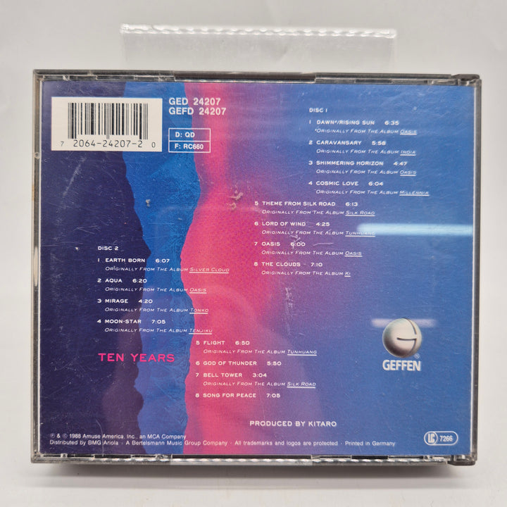 Kitaro Ten Years retro dubbelalbum CD