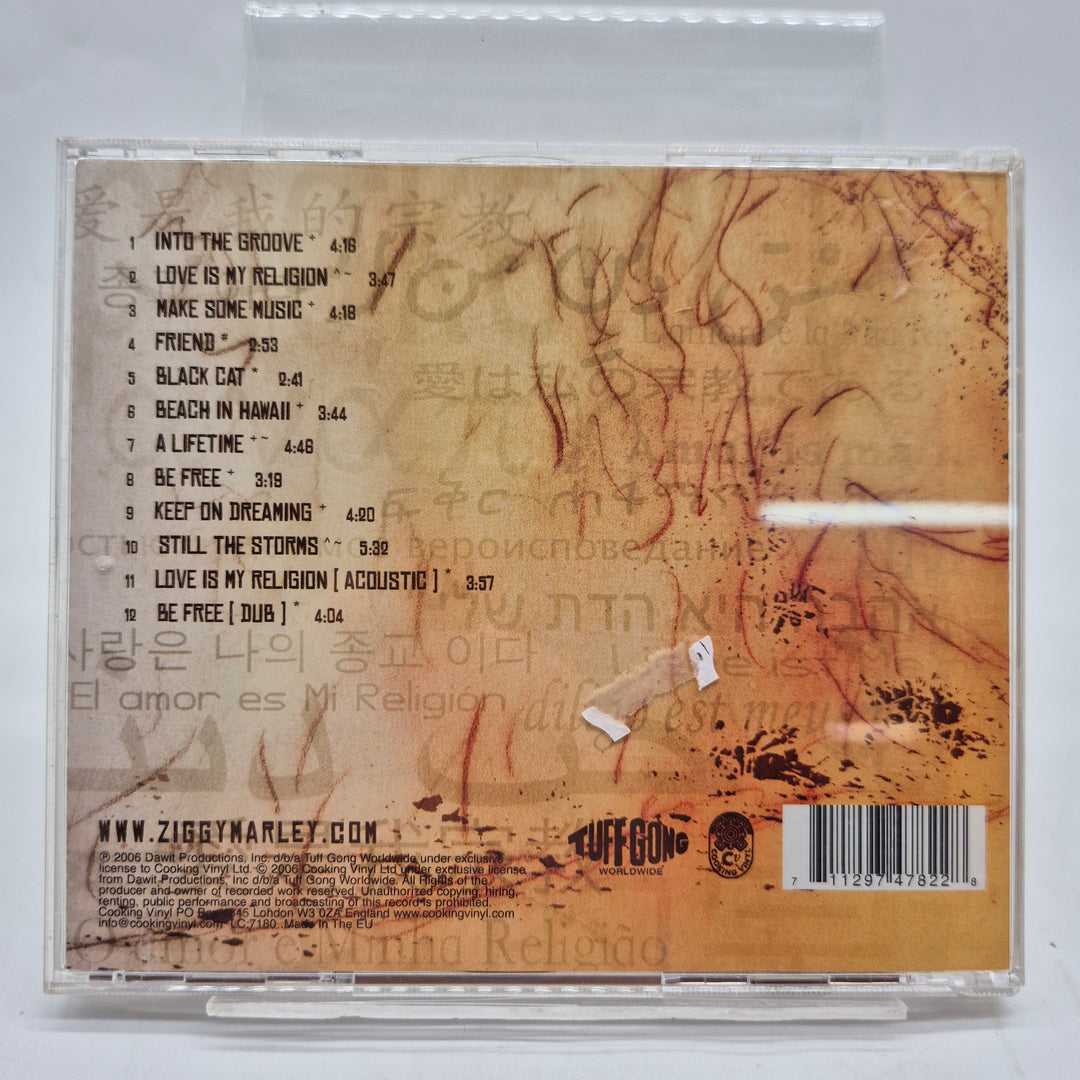 Ziggy Marley Love Is My Religion CD begagnad