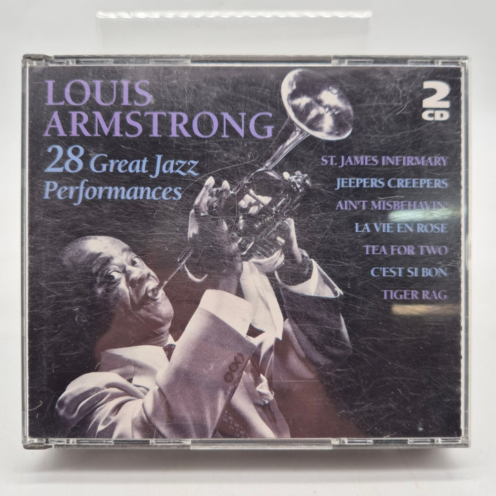 Louis Armstrong dubbel CD 28 jazzklassiker
