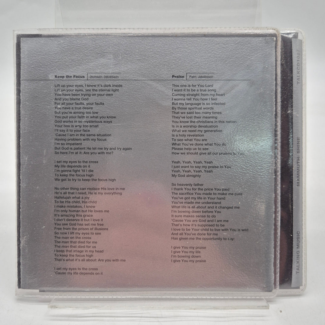 Mammuth Shine CD kristen rock begagnad