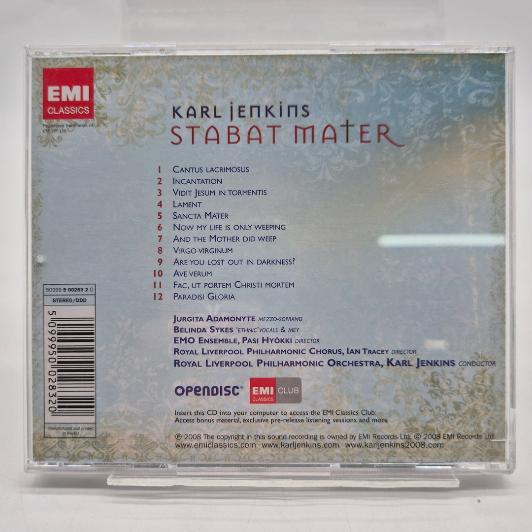 Karl Jenkins Stabat Mater CD EMI Classics