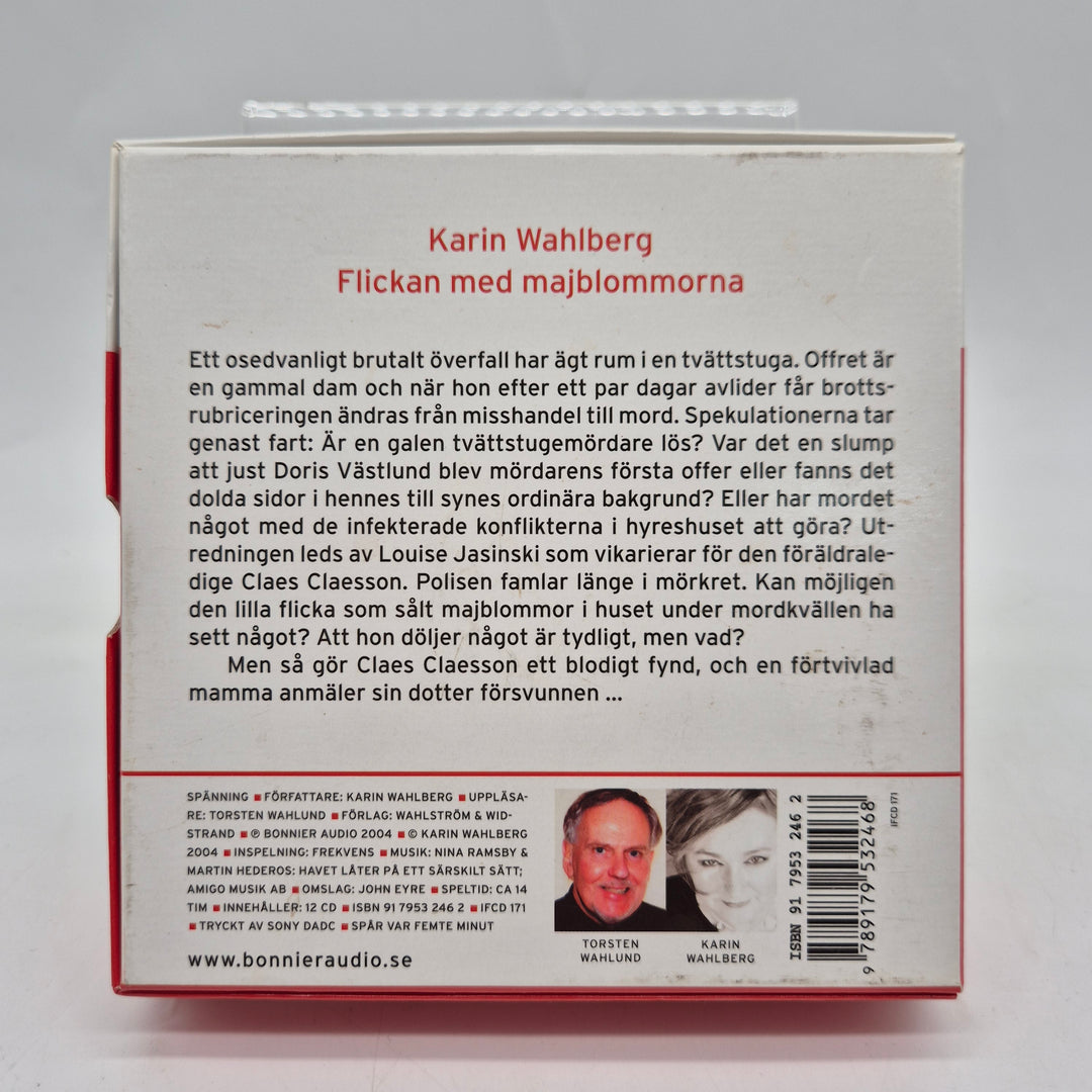 Ljudbok CD Flickan med majblommorna Karin Wahlberg