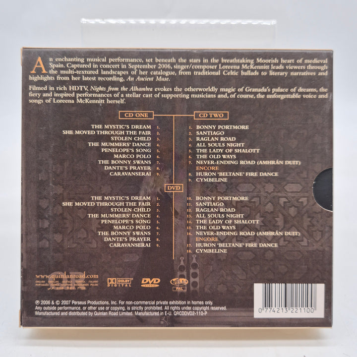 Loreena McKennitt Nights from the Alhambra 3 disc