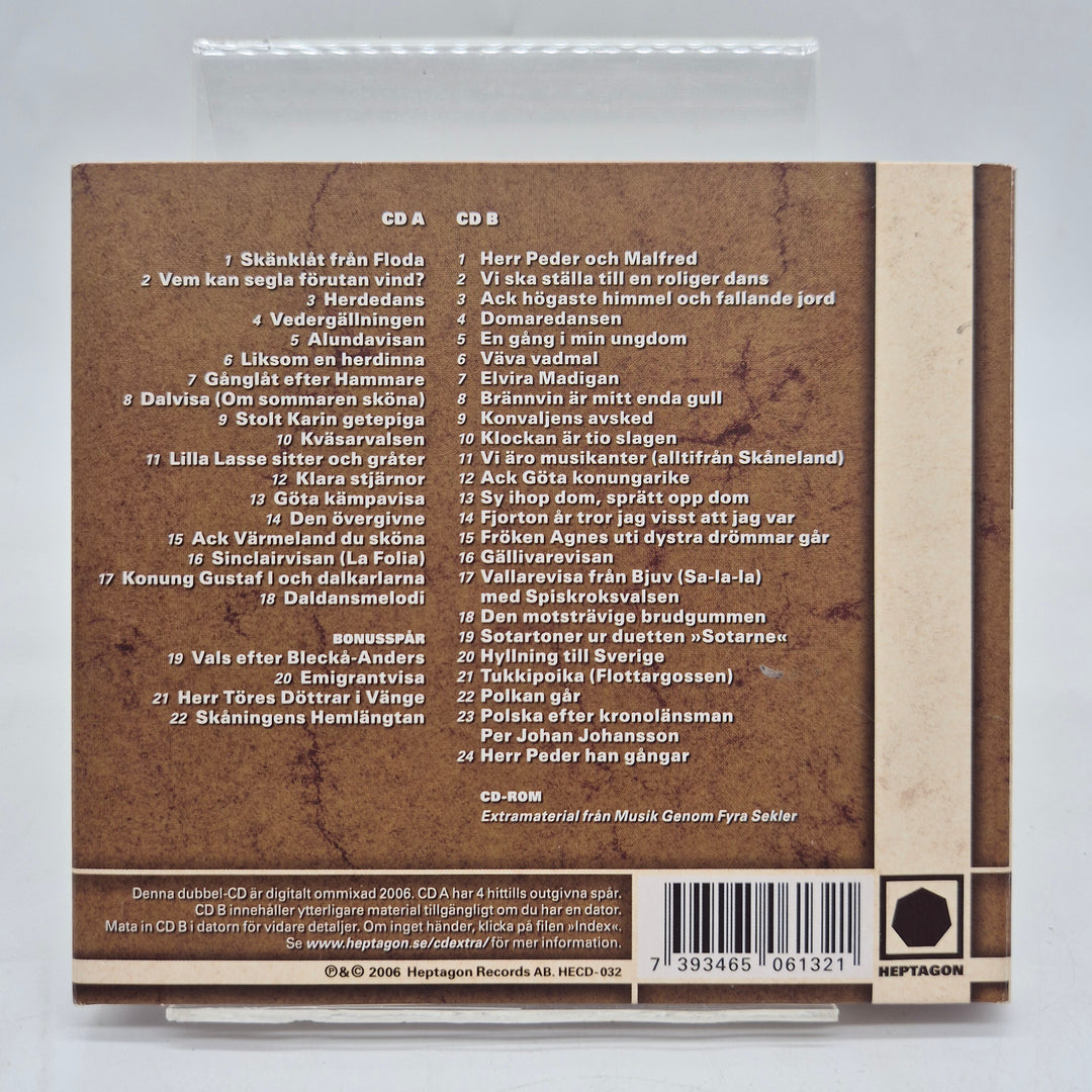 Jan Johansson Musik genom fyra sekler dubbel CD