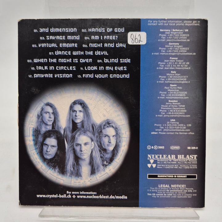 Crystal Ball Virtual Empire CD Nuclear Blast
