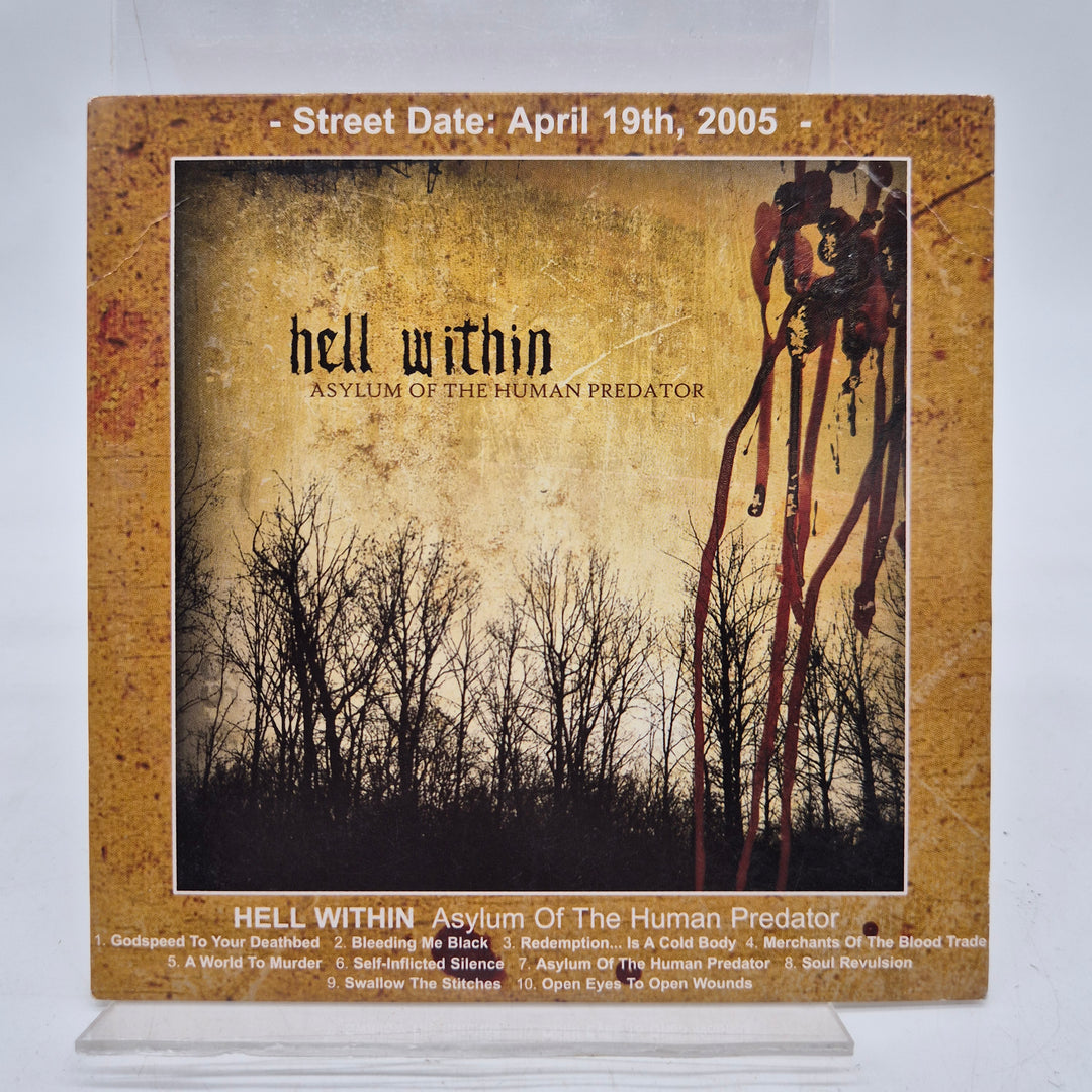 Hell Within promo CD Asylum Of The Human Predator