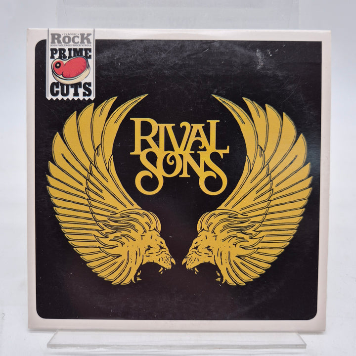 Rival Sons CD EP guldfärgat omslag retro