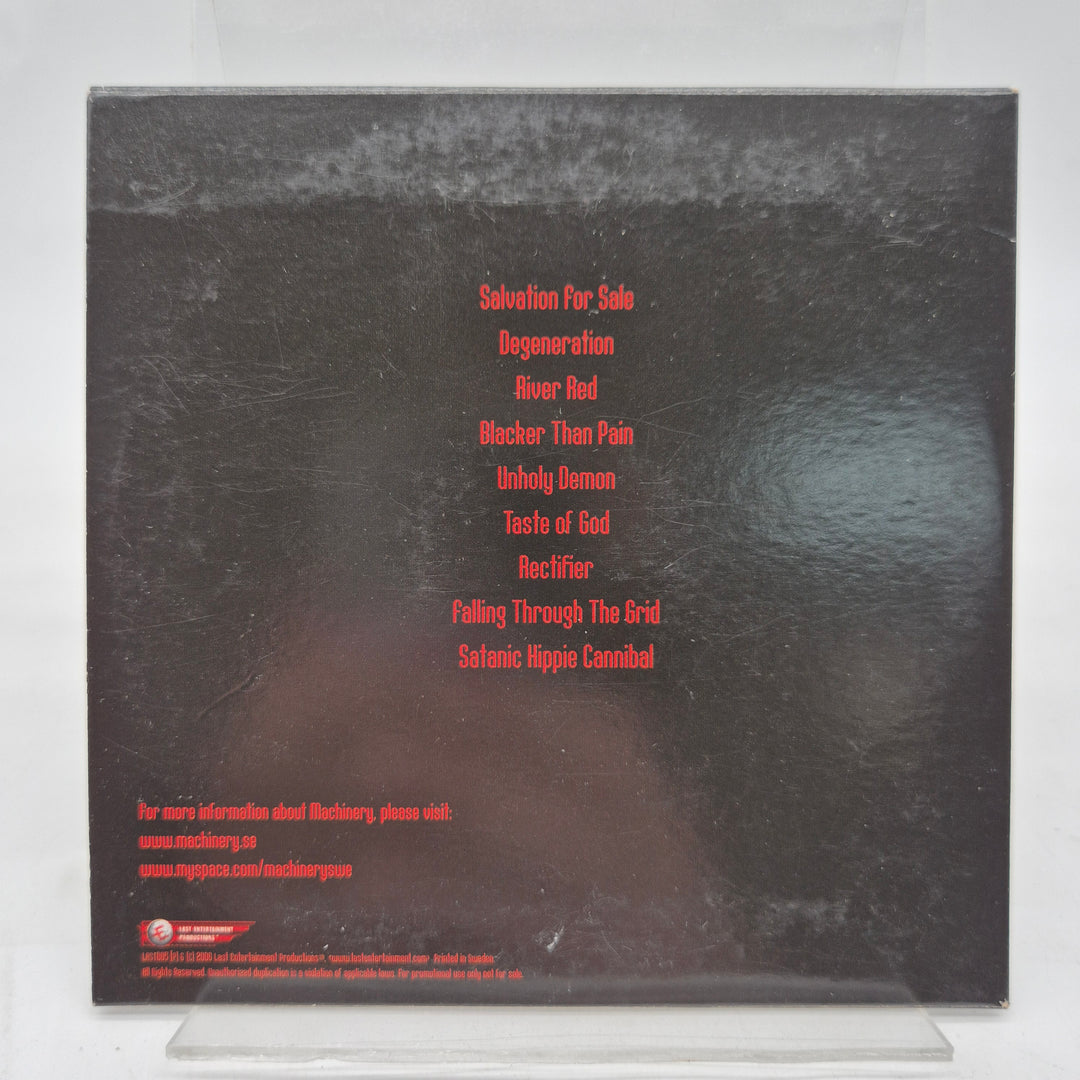 Machinery Degeneration CD album tung svensk metal