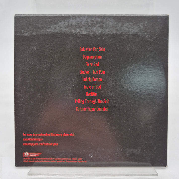 Machinery Degeneration CD album tung svensk metal