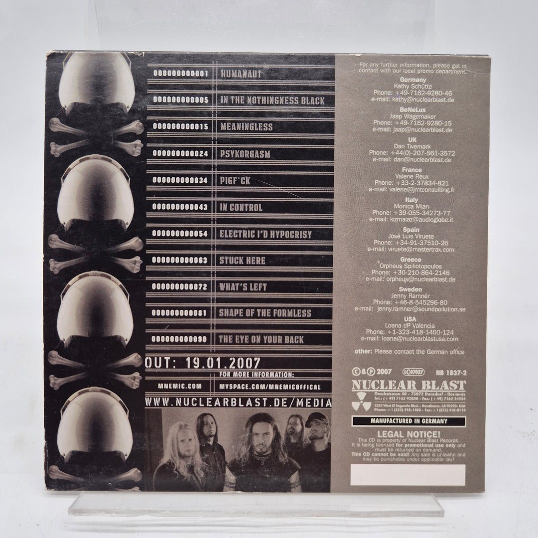 Mnemic Passenger CD 2007 mörk metal