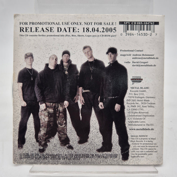 Born From Pain promo CD 2005 vintage