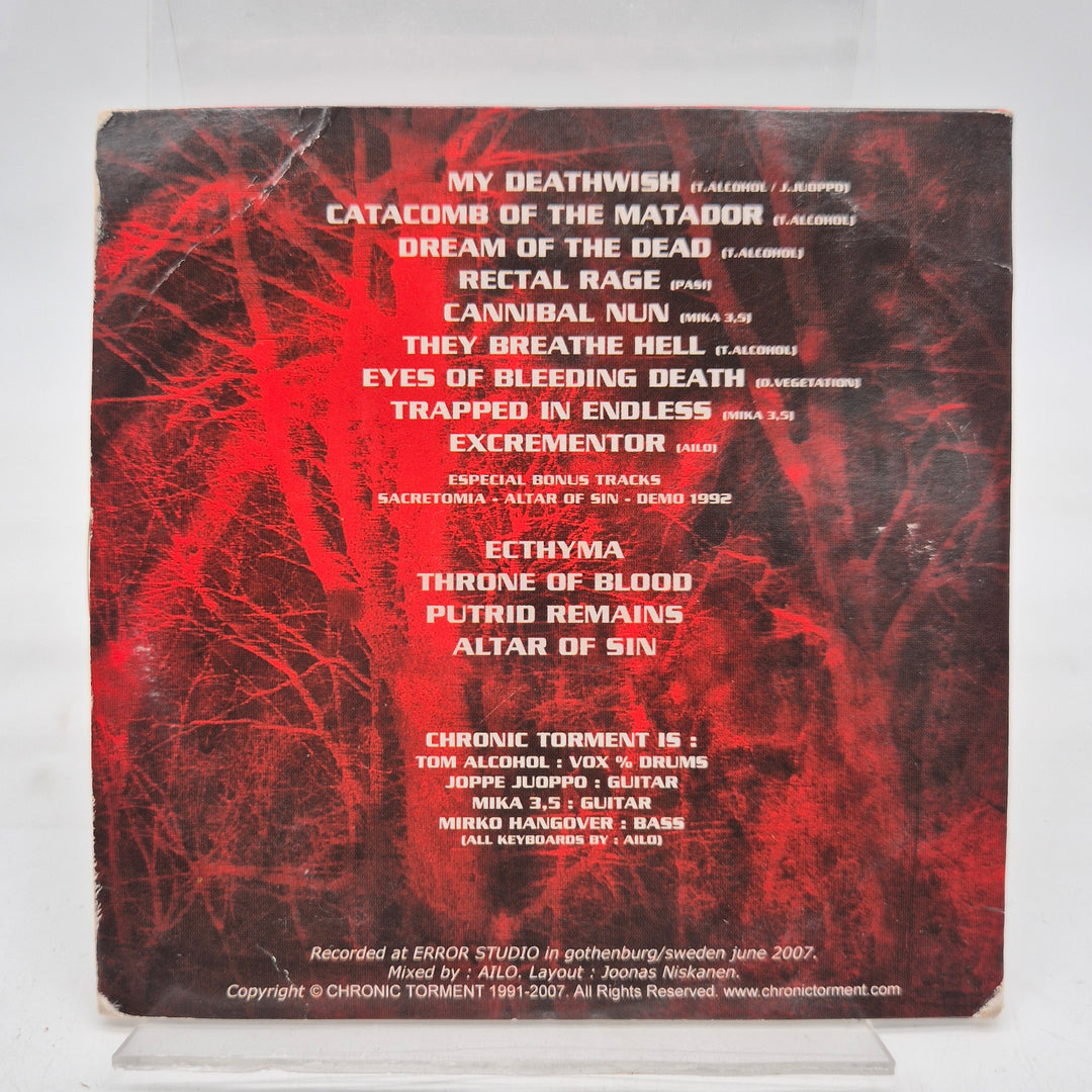Chronic Torment Dream Of The Dead CD begagnad