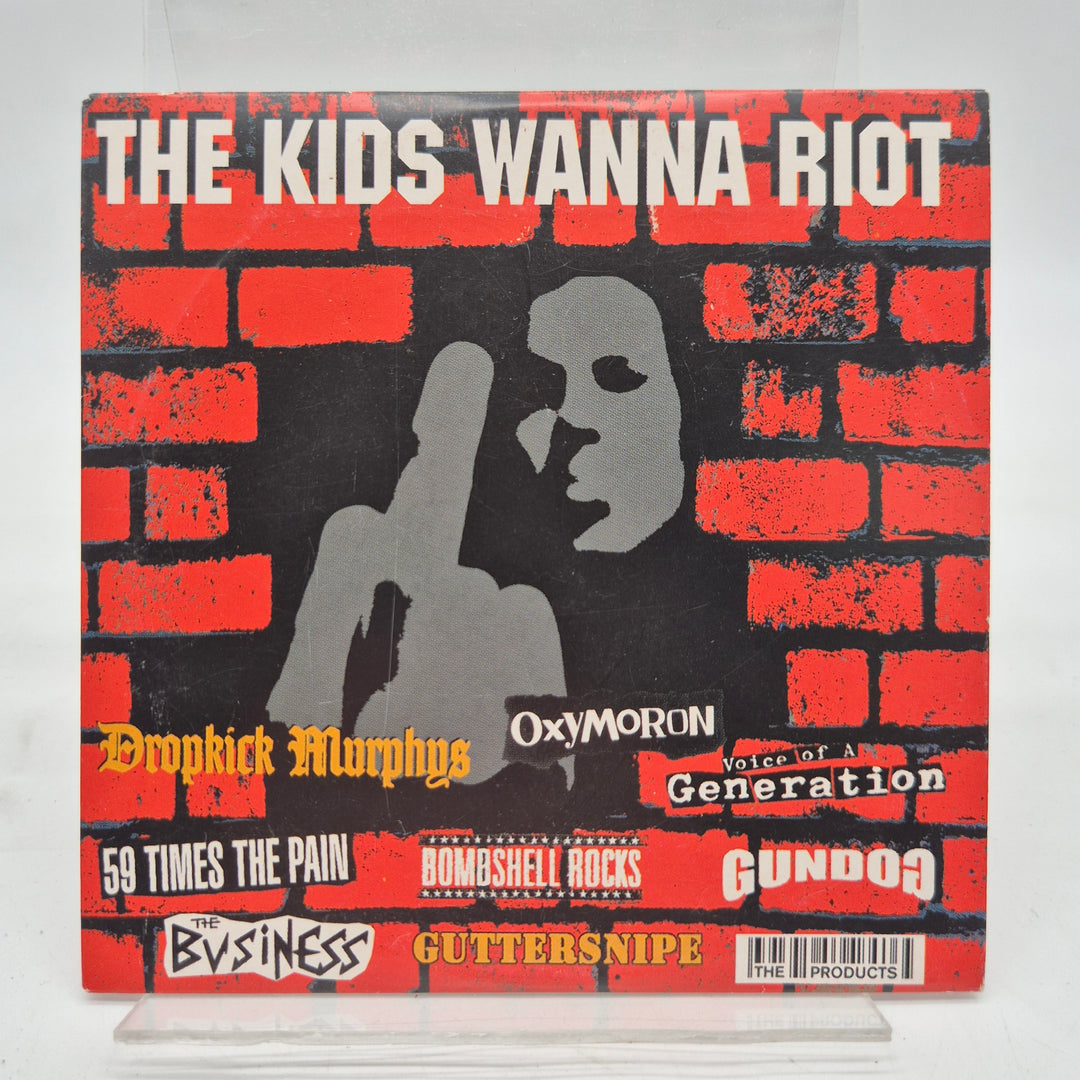 Retro punk samlings CD The Kids Wanna Riot