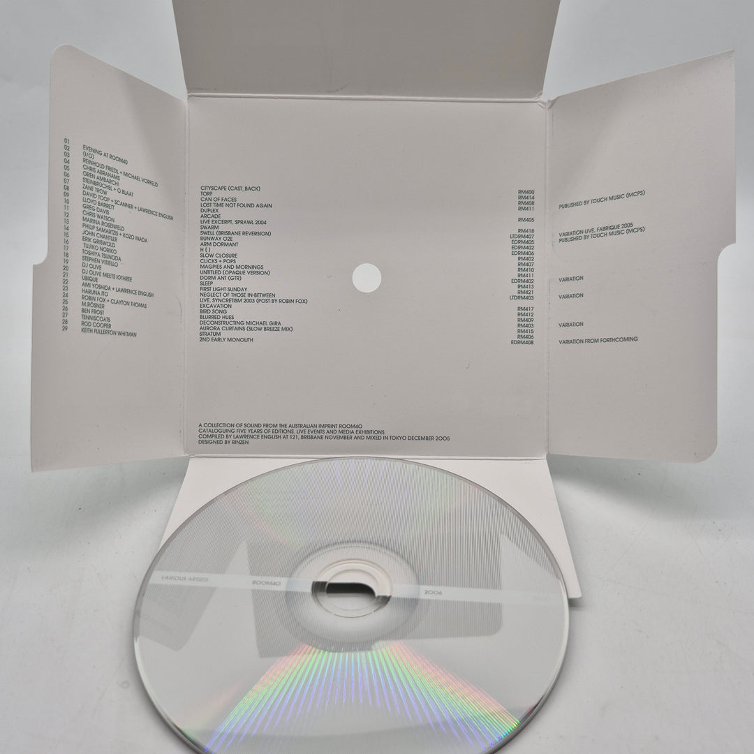 Room40 The Wire promosamling CD 2006 begagnad