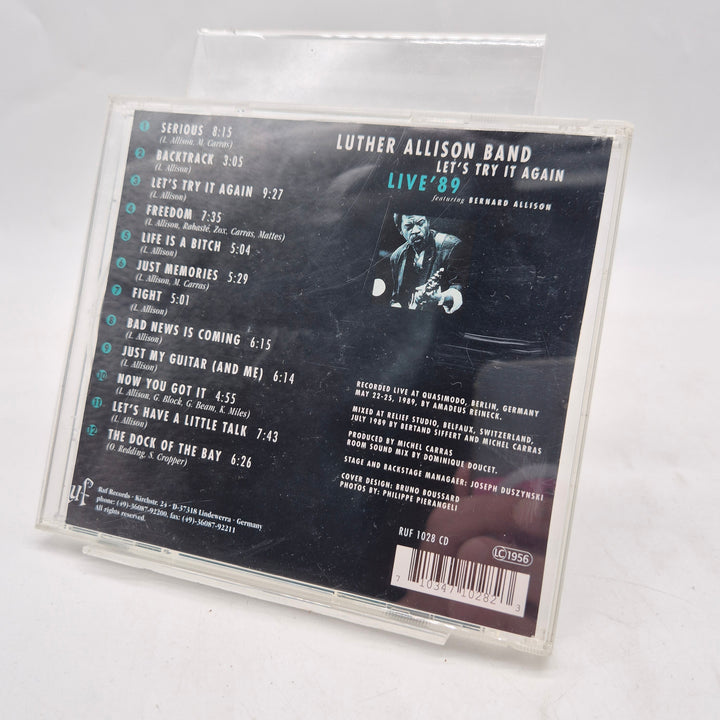Luther Allison Band live CD retro blues