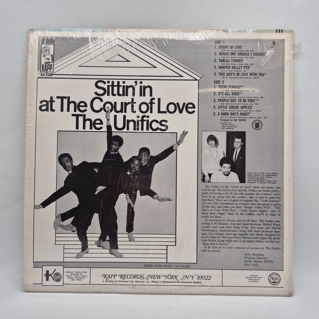Retro LP The Unifics Sittin in Court of Love