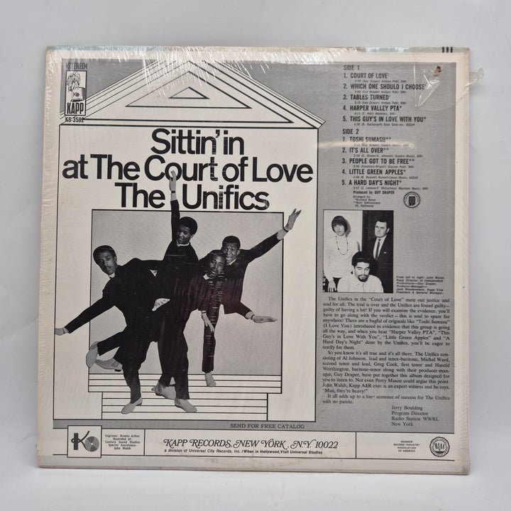 Retro LP The Unifics Sittin in Court of Love