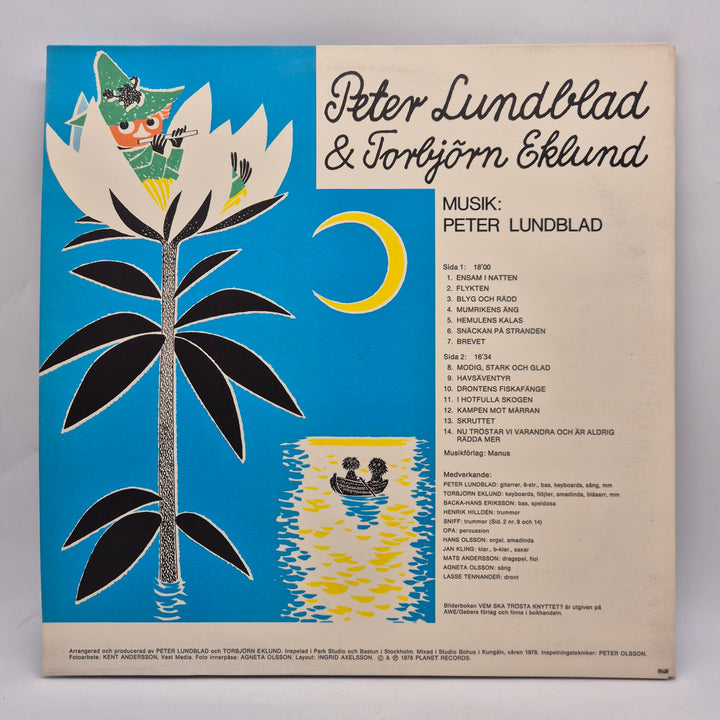 Retro LP Vem ska trösta Knyttet Planet Records