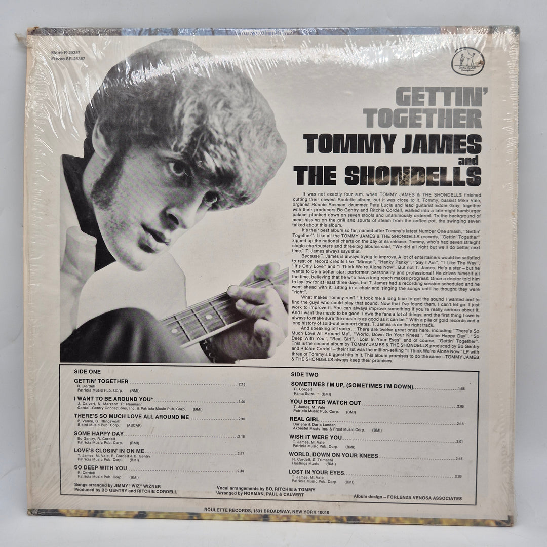 Tommy James vinyl LP Gettin’ Together retro