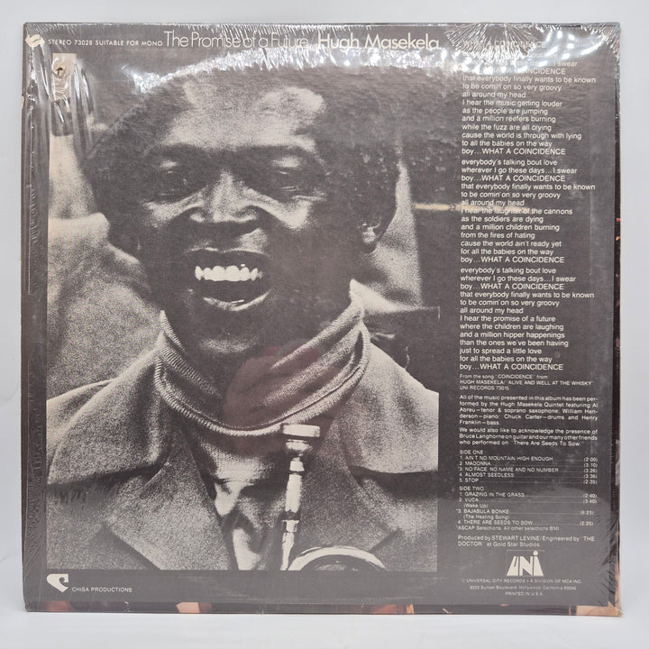 Hugh Masekela vinyl LP retro jazz UNI