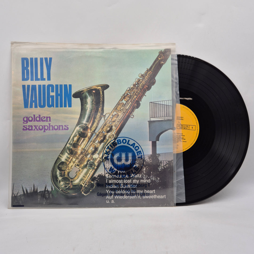 Billy Vaughn Golden Saxophons retro LP