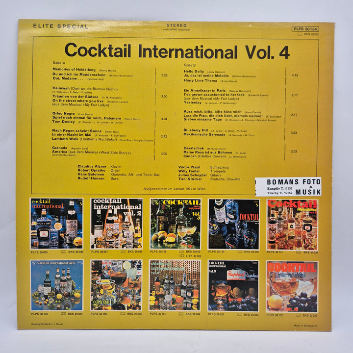 Retro LP Cocktail International Vol 4