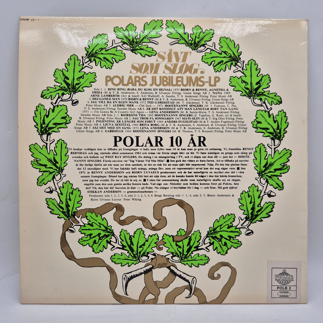 Retro LP Sånt som slog Polar Music