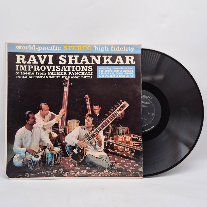 Ravi Shankar vinyl LP retro 1960-tal