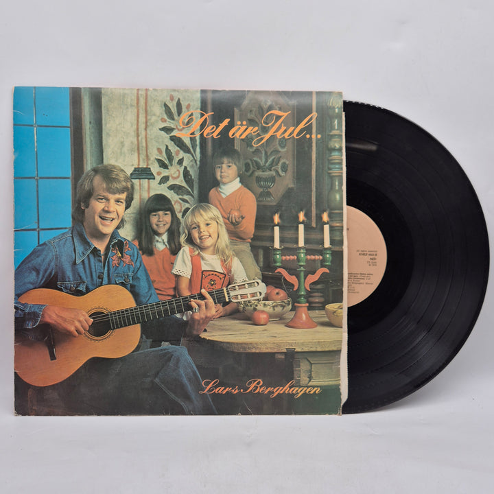 Lars Berghagen vinyl LP Det är Jul retro