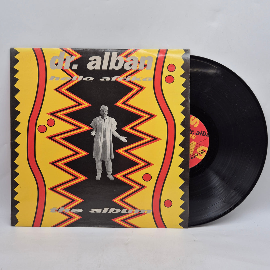 Dr Alban Hello Afrika retro vinyl LP
