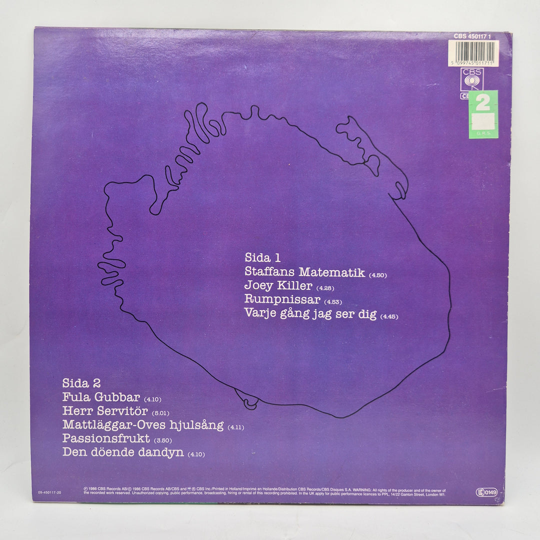 Magnus Uggla Den döende dandyn LP retro