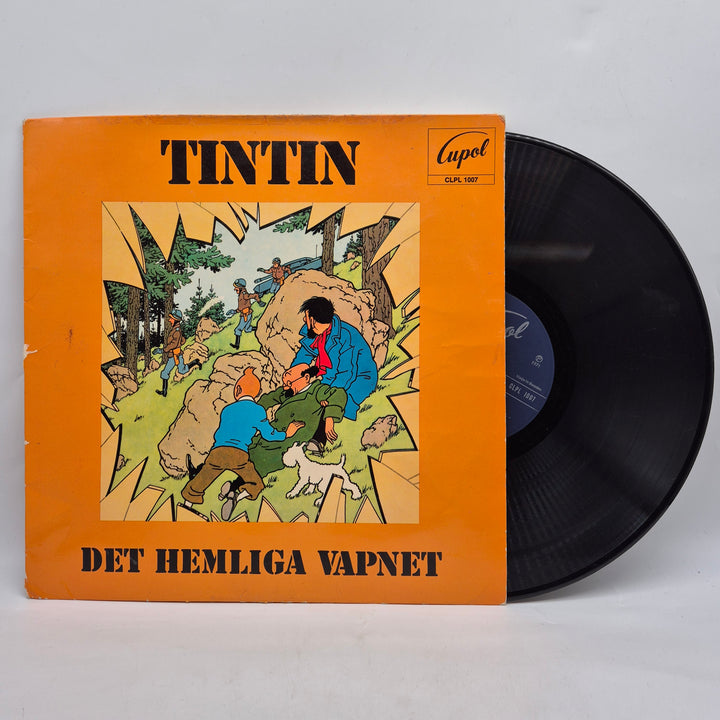 Retro Tintin LP Det hemliga vapnet