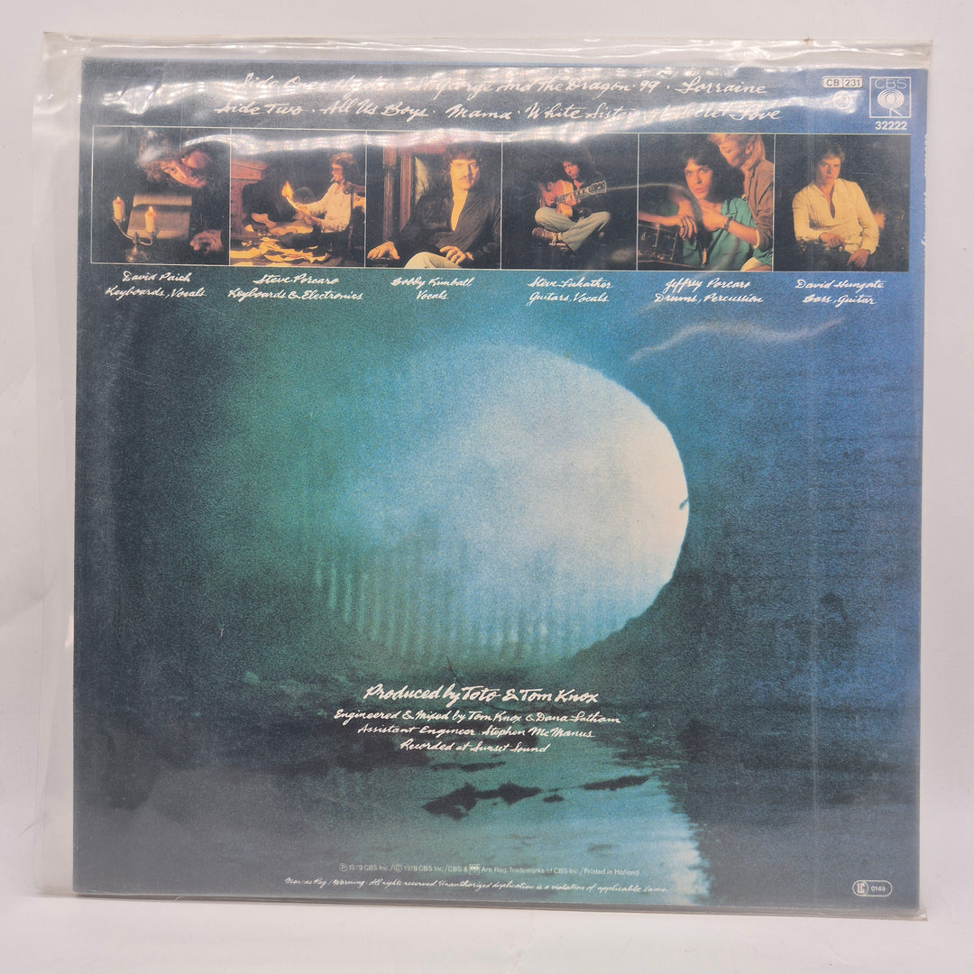Toto Hydra vinyl LP retro CBS original