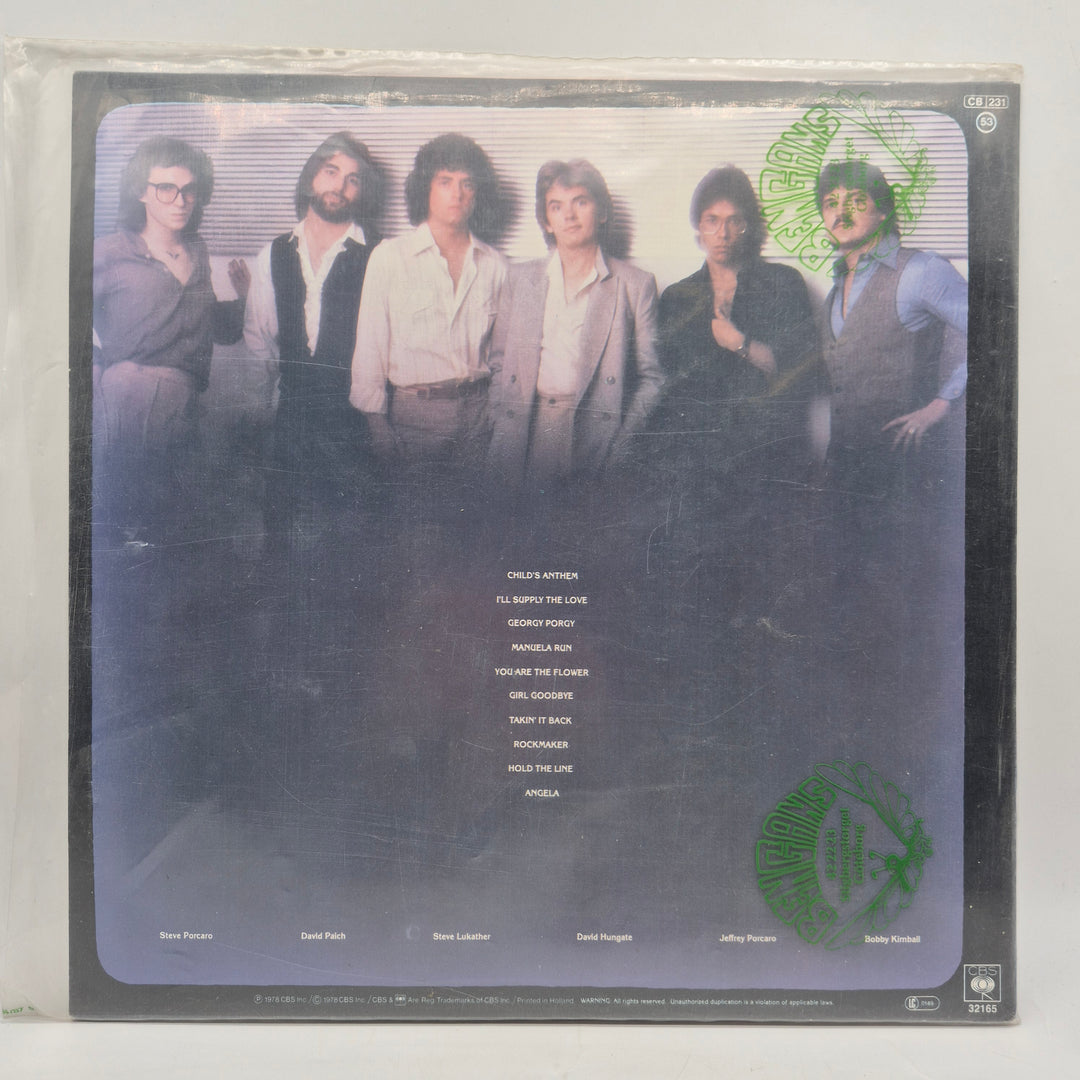 Toto vinylskiva LP CBS retro 70-tal