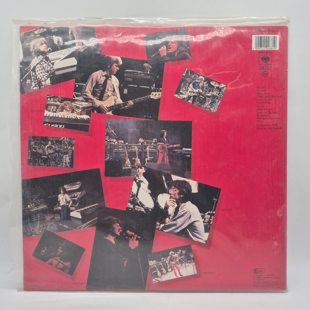 Toto IV vinyl LP retro Nice Price CBS