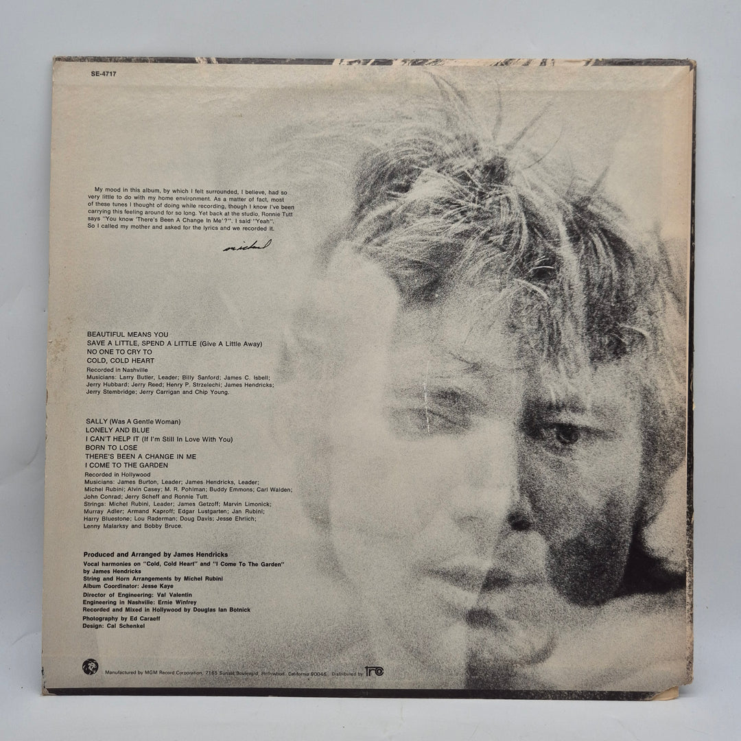 Michael Parks Blue retro LP vinylskiva