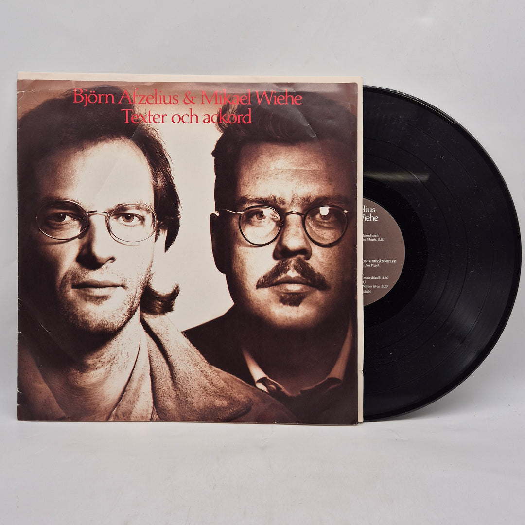 Björn Afzelius Mikael Wiehe retro LP vinyl