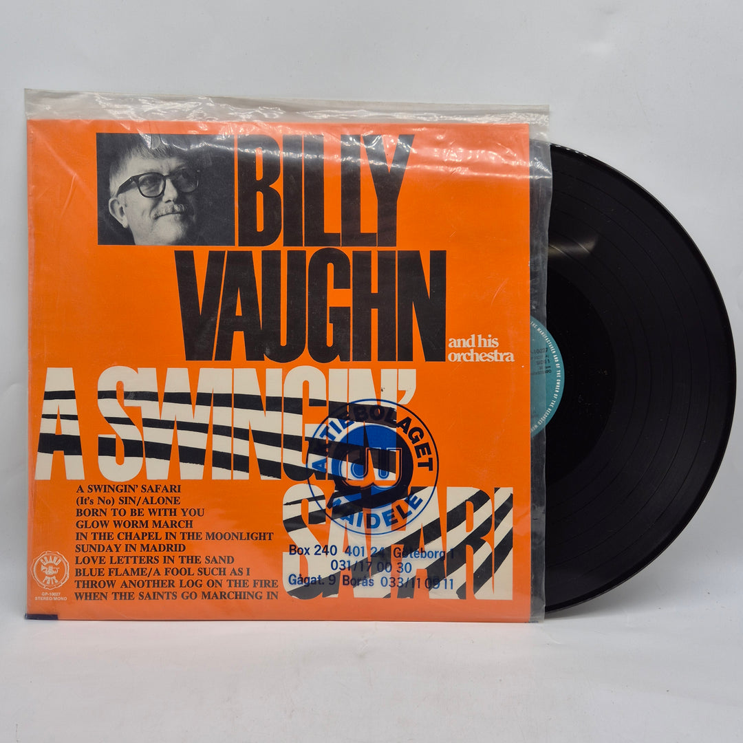 Billy Vaughn A Swingin Safari retro LP
