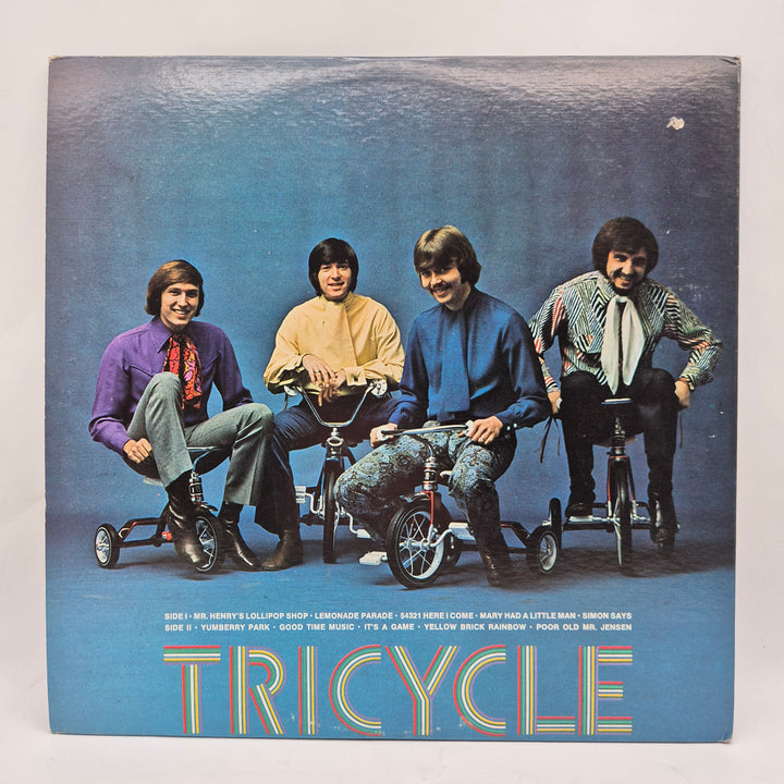 Tricycle LP retro vinyl blå ABC Records
