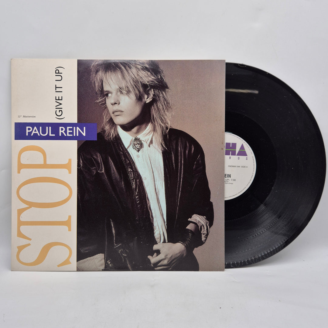 Paul Rein Stop 12" vinyl maxisingel retro
