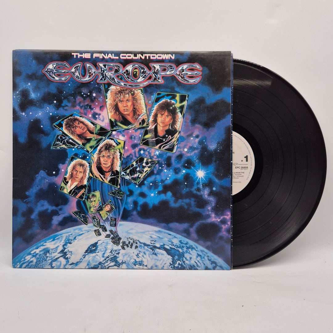 Europe The Final Countdown vinyl LP retro