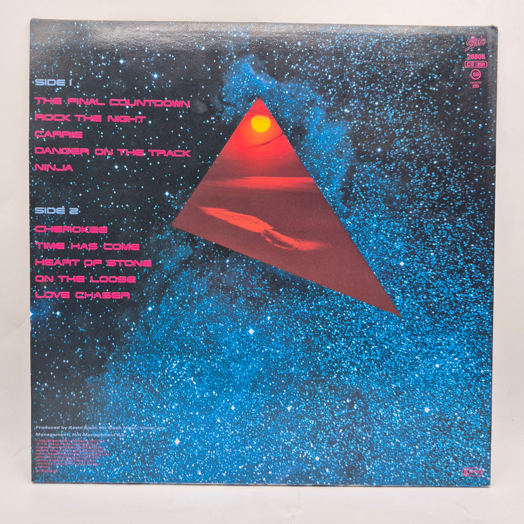 Europe The Final Countdown vinyl LP retro