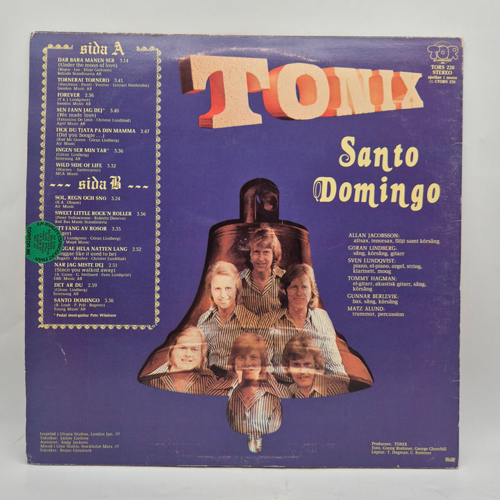 Tonix Santo Domingo retro vinyl LP 70-tal